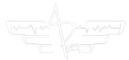 Logo van Apcom headsets voor piloten